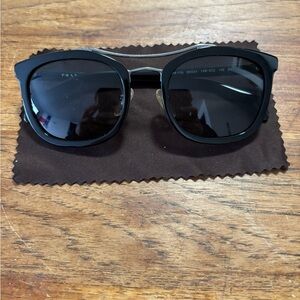 Prada Black Sunglasses with Dark Lenses